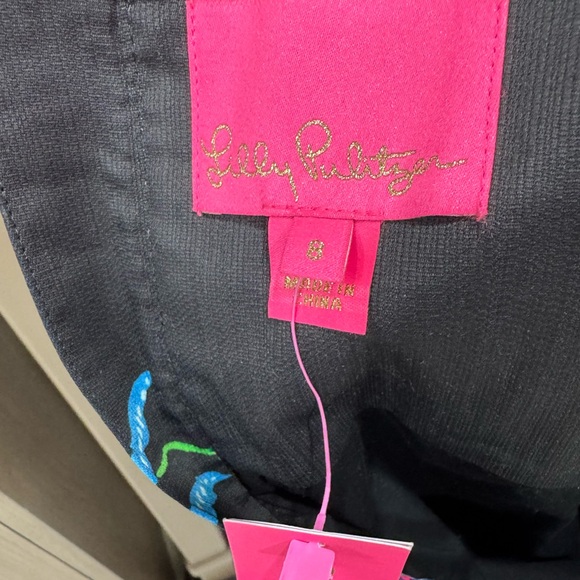 Lilly Pulitzer Mika stretch shift Onyx NWT Size 8 - Picture 2 of 7